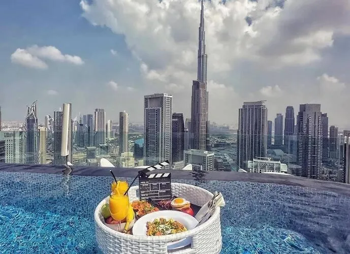 2Br High Floor Infinity Pool W/ Burj Khalifa View