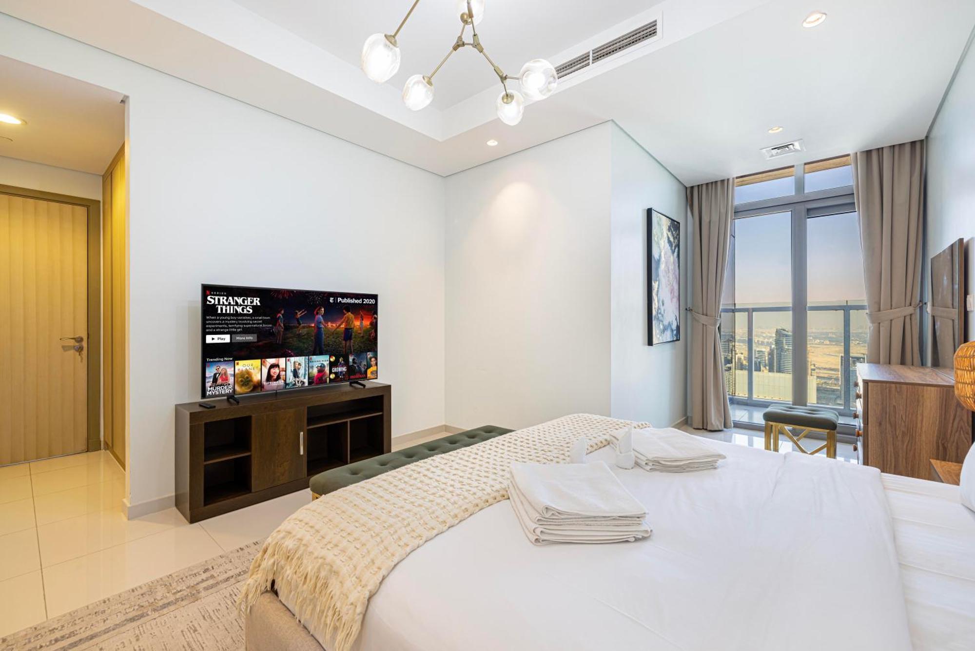 Apartment 2br High Floor Infinity Pool W/ Burj Khalifa View