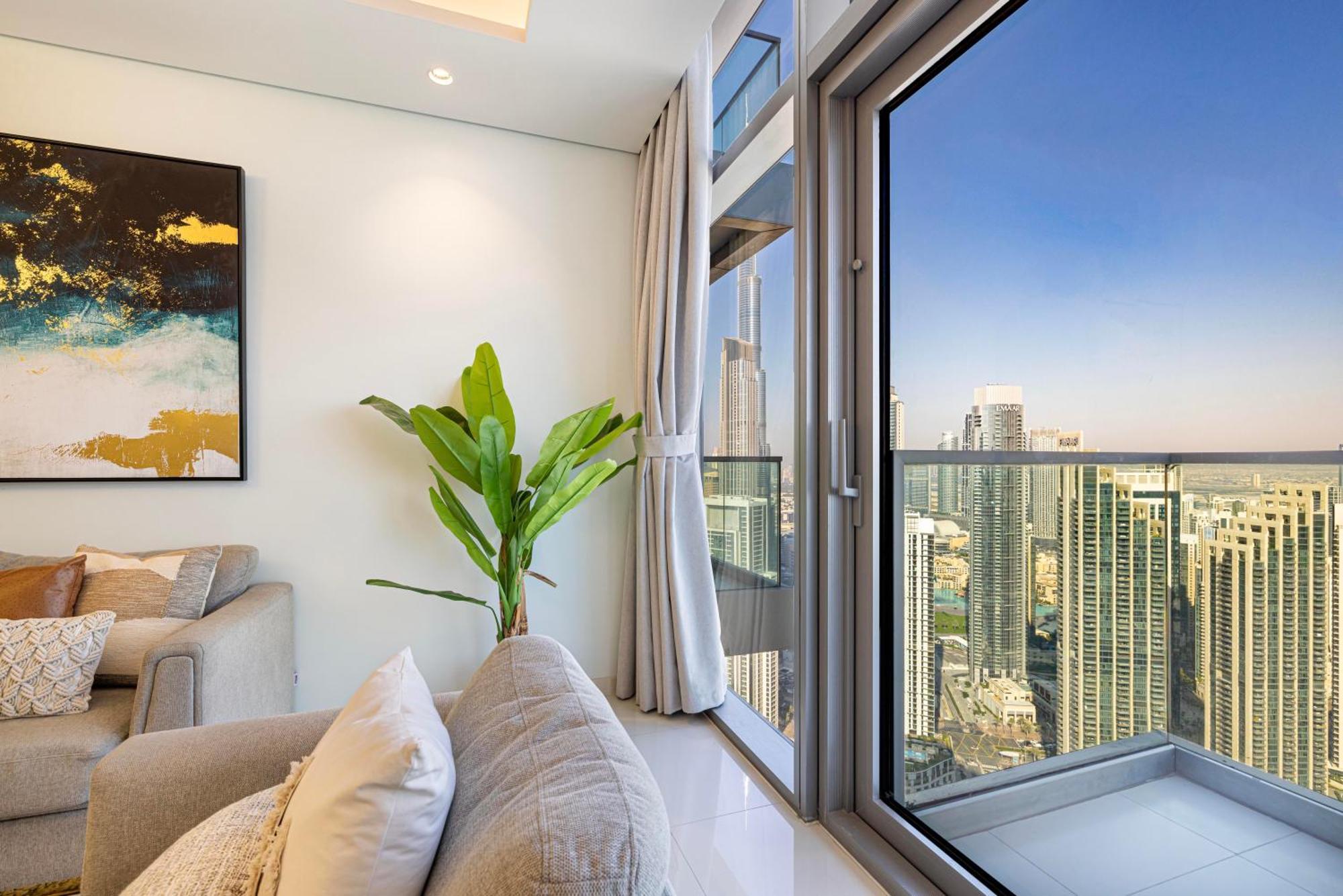 2br High Floor Infinity Pool W/ Burj Khalifa View *