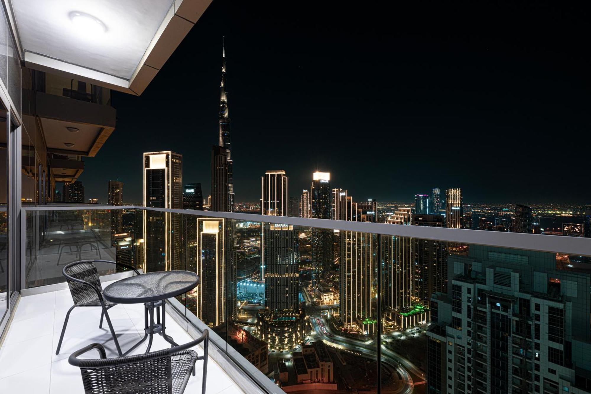 Apartment 2br High Floor Infinity Pool W/ Burj Khalifa View Dubai
