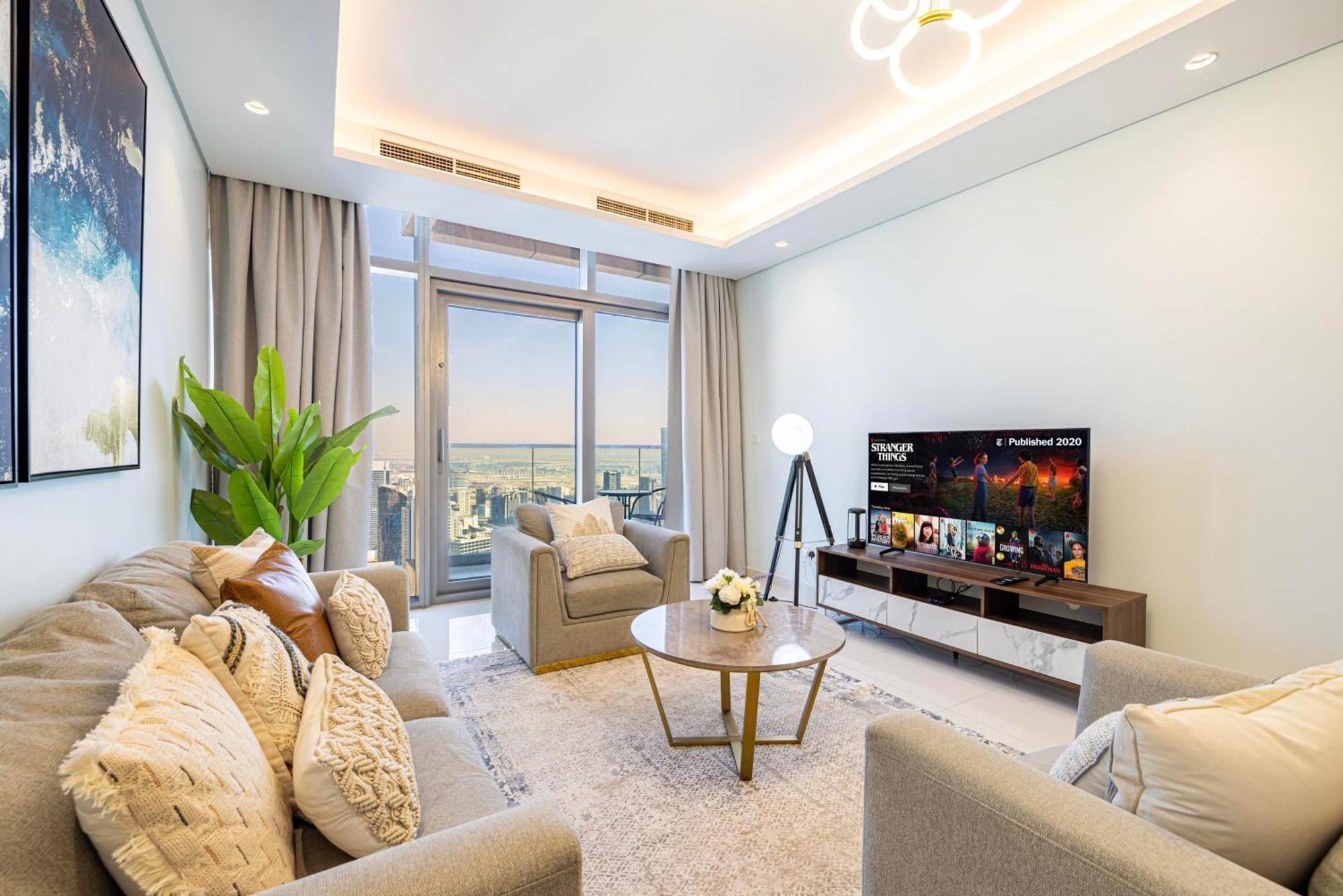 2br High Floor Infinity Pool W/ Burj Khalifa View * Dubai