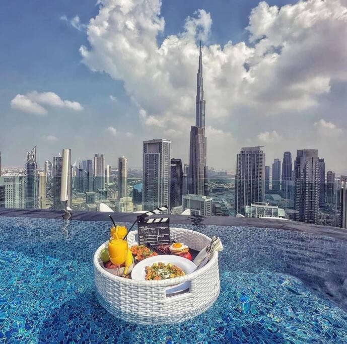 Apartment 2br High Floor Infinity Pool W/ Burj Khalifa View